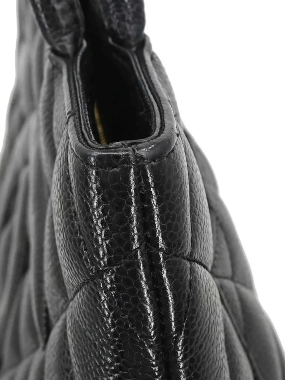 Chanel Black Calfskin Medallion Tote Handbag 198004